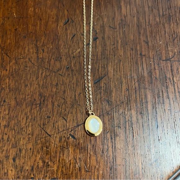 Louise Damas Necklace La Nacre 24k Gold-Plated Finish - Picture 6 of 11